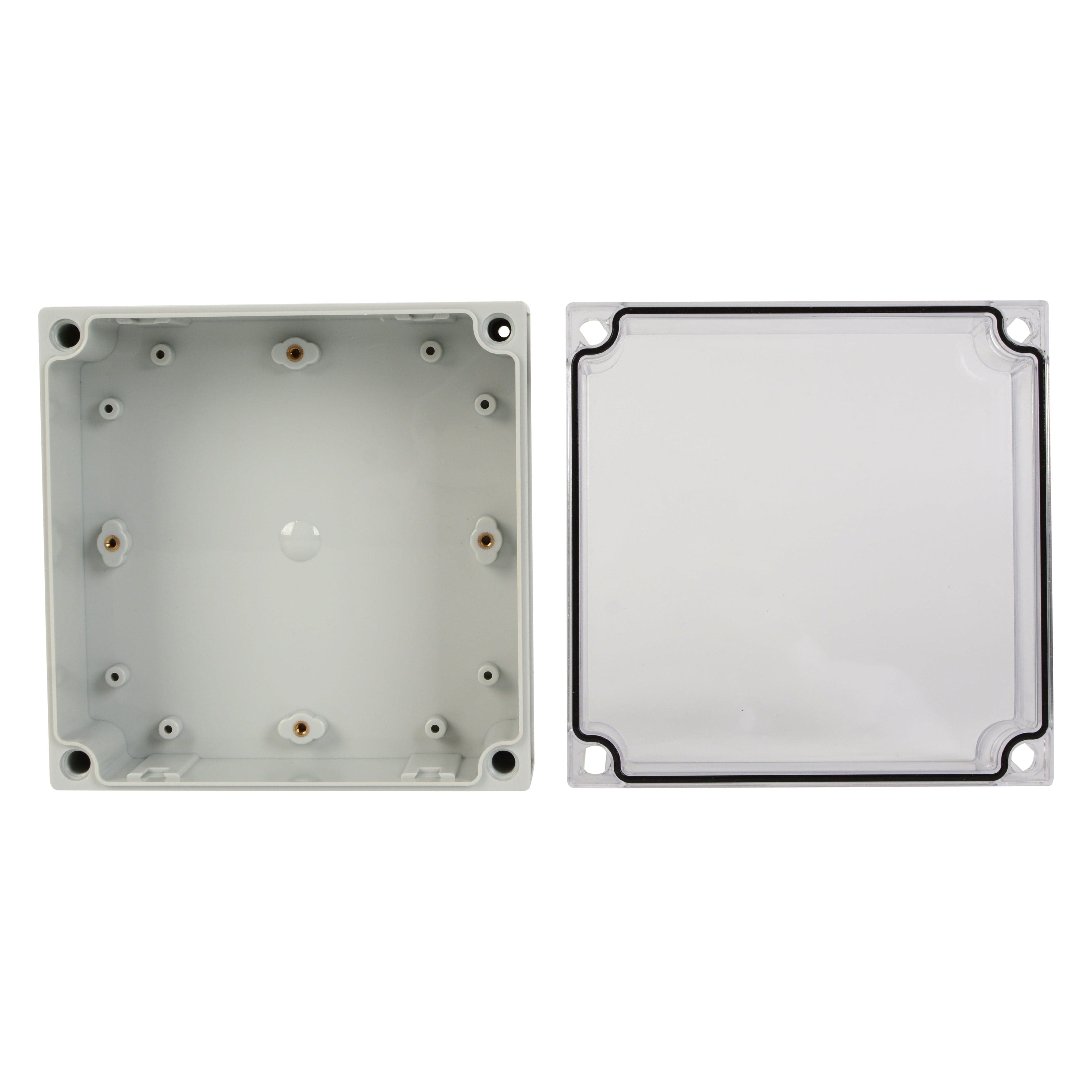 Twin Eagle Imports Junction Box ABS IP66 Clear Lid Junction Box 175 x 175 x 100mm