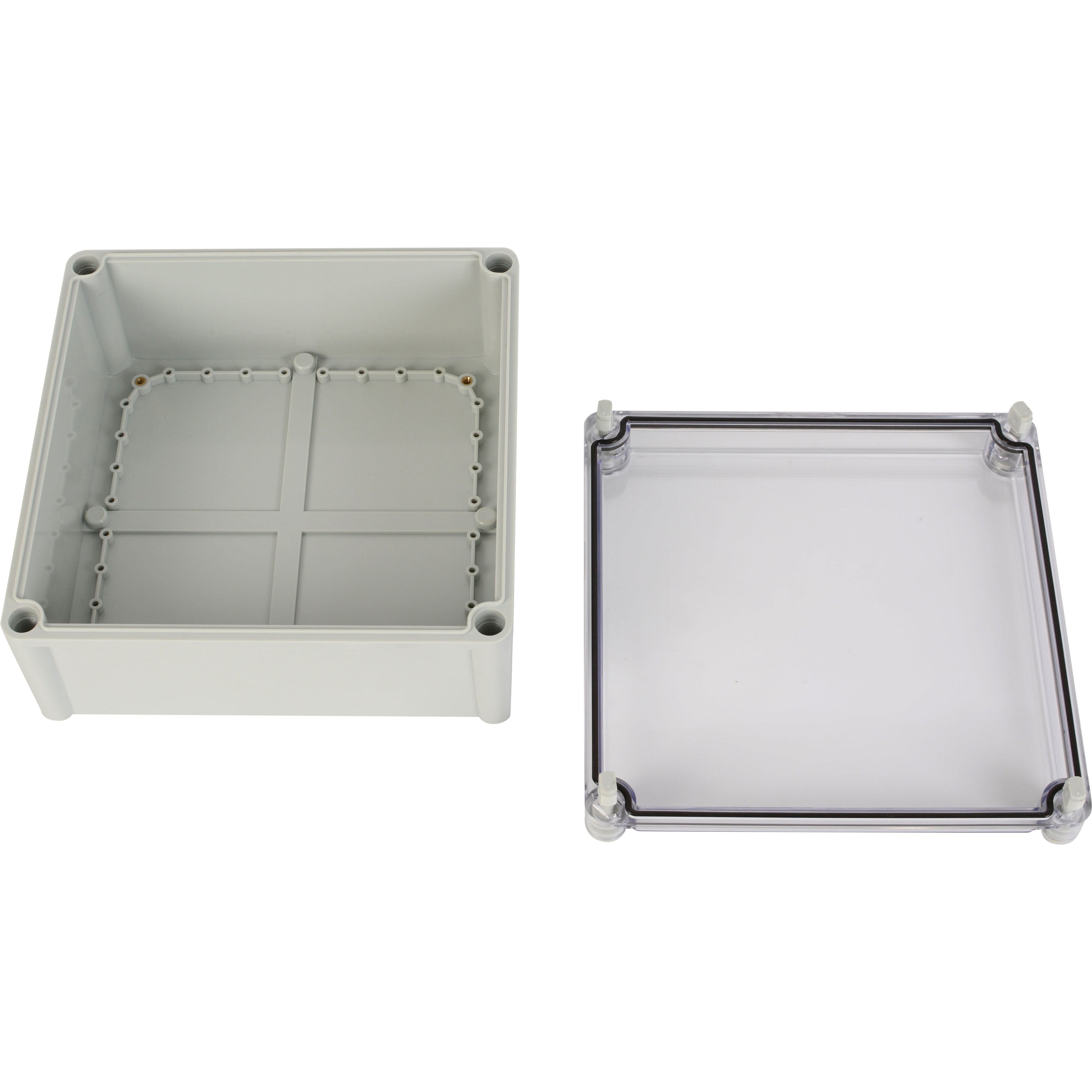 Twin Eagle Imports Junction Box ABS IP66 Clear Lid Junction Box 280 x 280 x 130mm