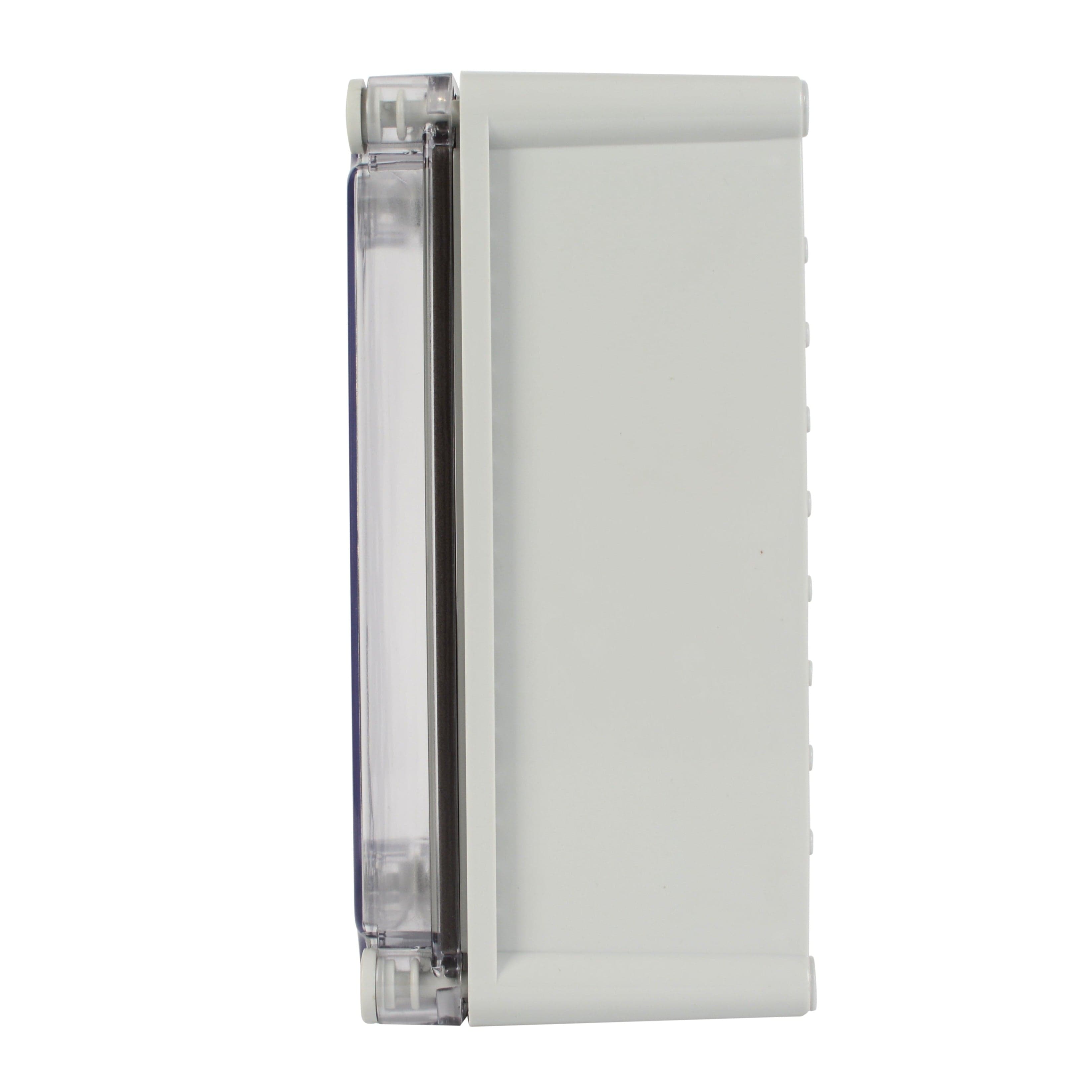 Twin Eagle Imports Junction Box ABS IP66 Clear Lid Junction Box 280 x 280 x 130mm