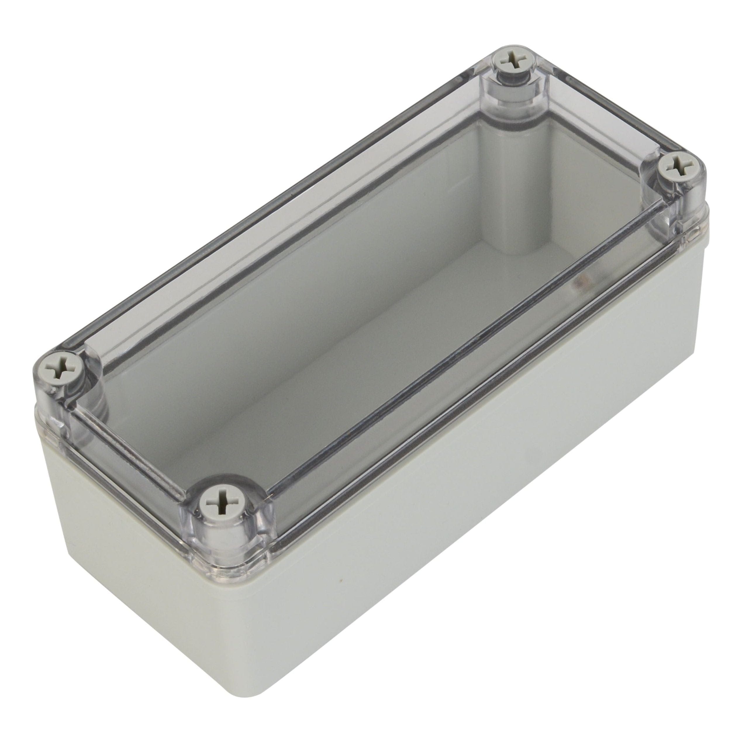 Twin Eagle Imports Junction Box ABS IP66 Clear Lid Junction Box 80 x 180 x 70mm