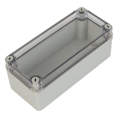 Twin Eagle Imports Junction Box ABS IP66 Clear Lid Junction Box 80 x 180 x 70mm