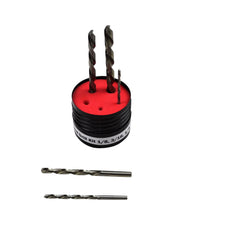 Twin Eagle Imports Left Hand Drill Bit Left Hand HSS Drill Bit Set – 5 Piece (3/16"–3/8") – 135° Split Point