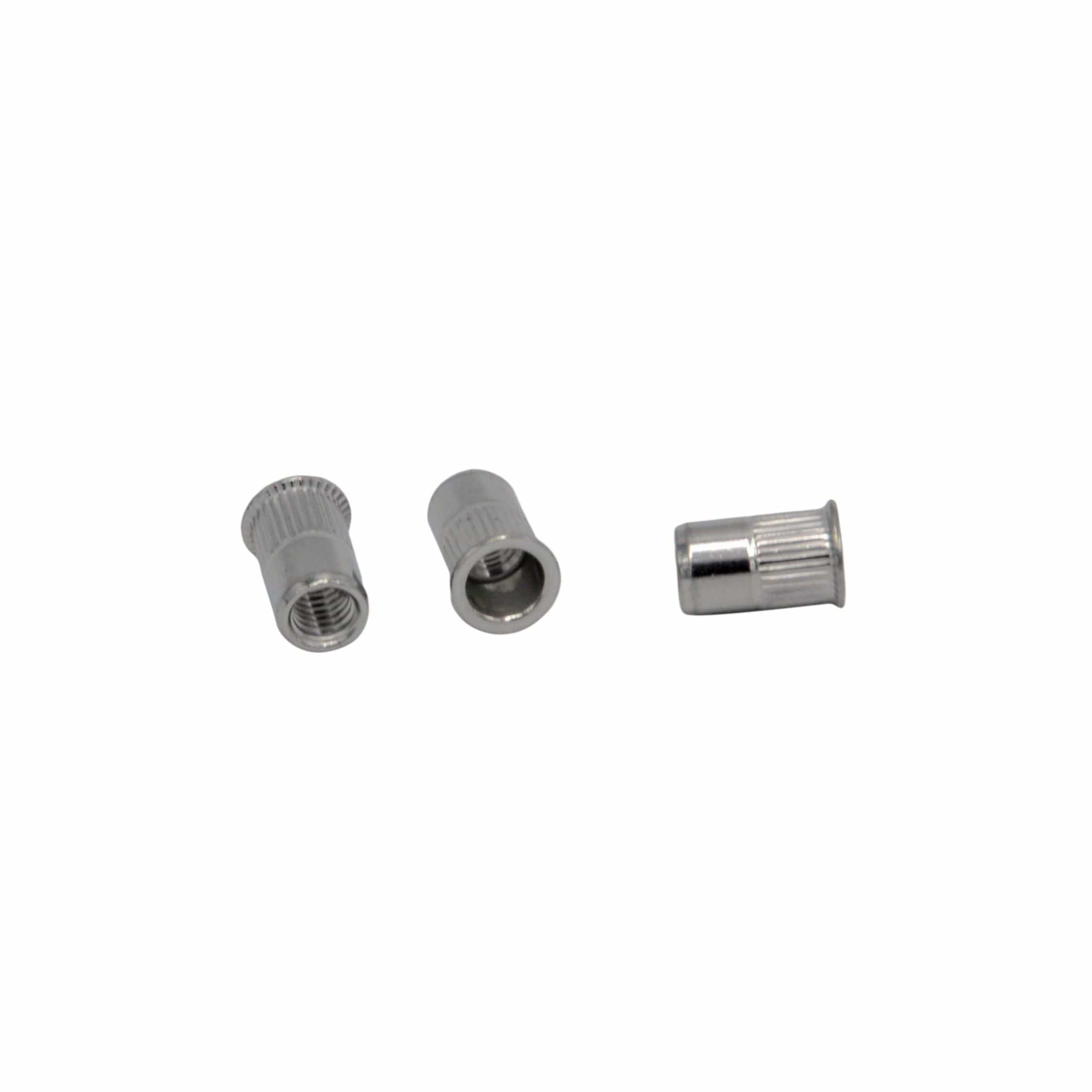 Twin Eagle Imports Nutserts 120pc Assorted Small Flange Stainless Steel Nutsert Grab Kit - M3 to M10