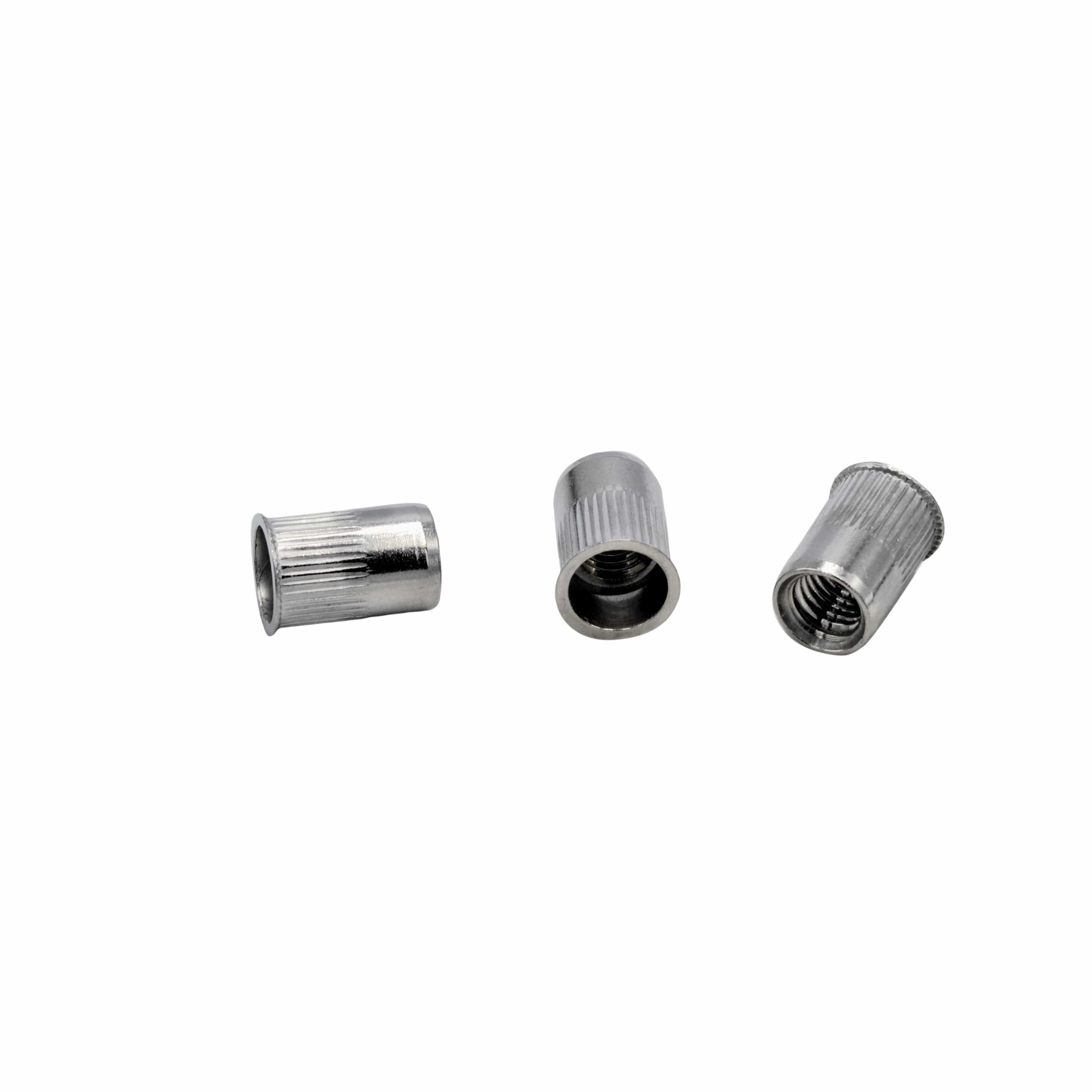 Twin Eagle Imports Nutserts 120pc Assorted Small Flange Stainless Steel Nutsert Grab Kit - M3 to M10