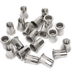 Twin Eagle Imports Nutserts 304 Stainless Steel Coarse Metric Nutsert Rivnuts M3 M4 M5 M6 M8 M10