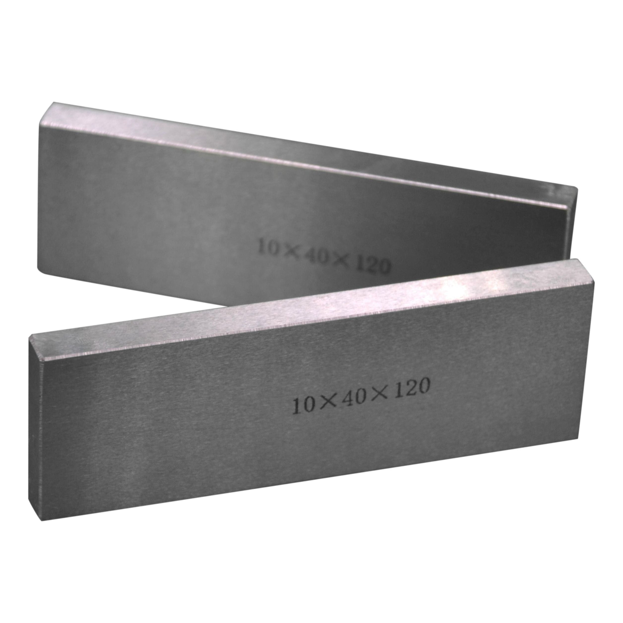 Twin Eagle Imports Parallel Bars 12 pairs Parallel Steel Gauge Block Set Ground Steel 24 plates 120mm Long