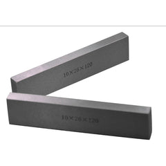 Twin Eagle Imports Parallel Bars 12 pairs Parallel Steel Gauge Block Set Ground Steel 24 plates 120mm Long