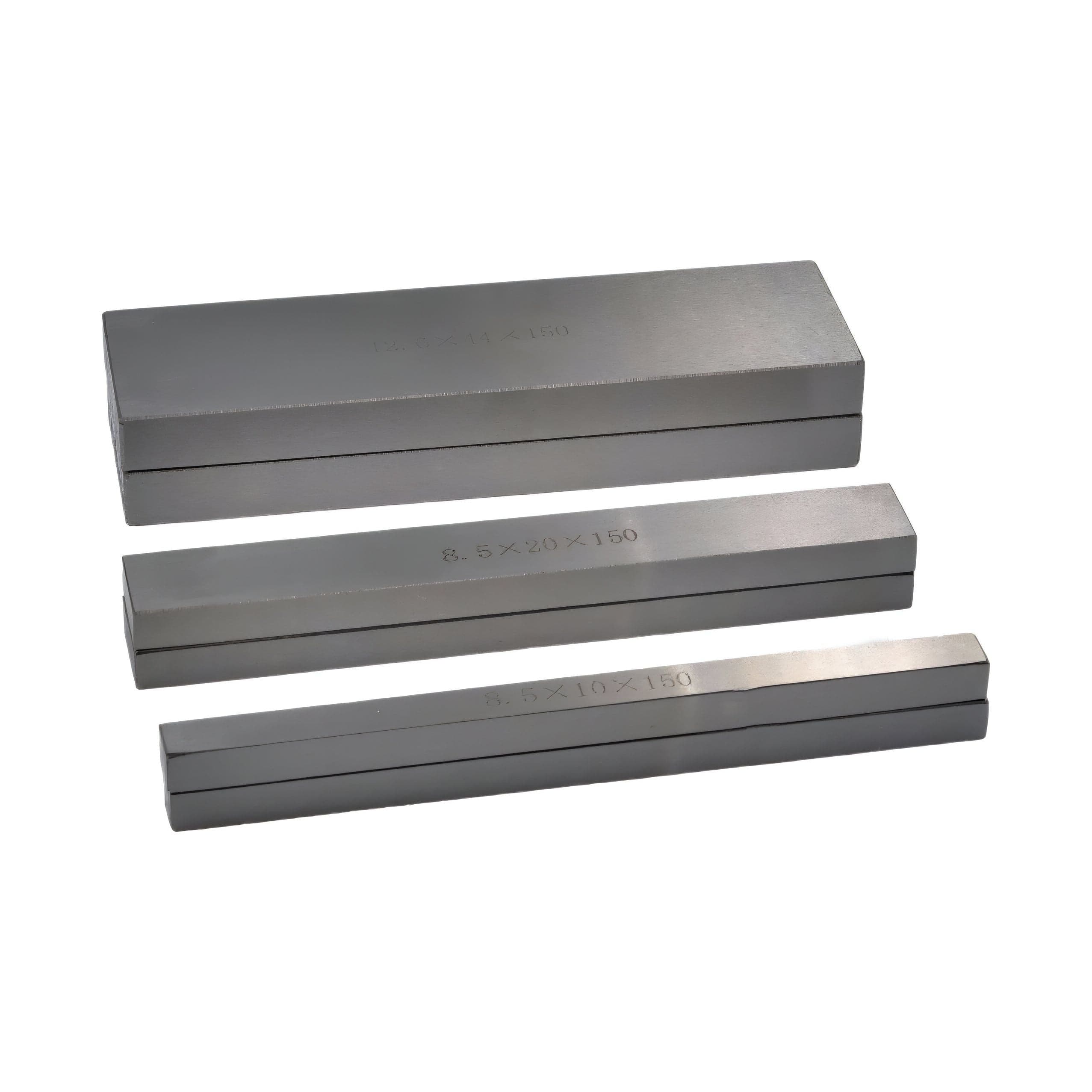 Twin Eagle Imports Parallel Bars 7 pairs Parallel Steel Gauge Block Set Ground Steel 14 plates 150 mm Long