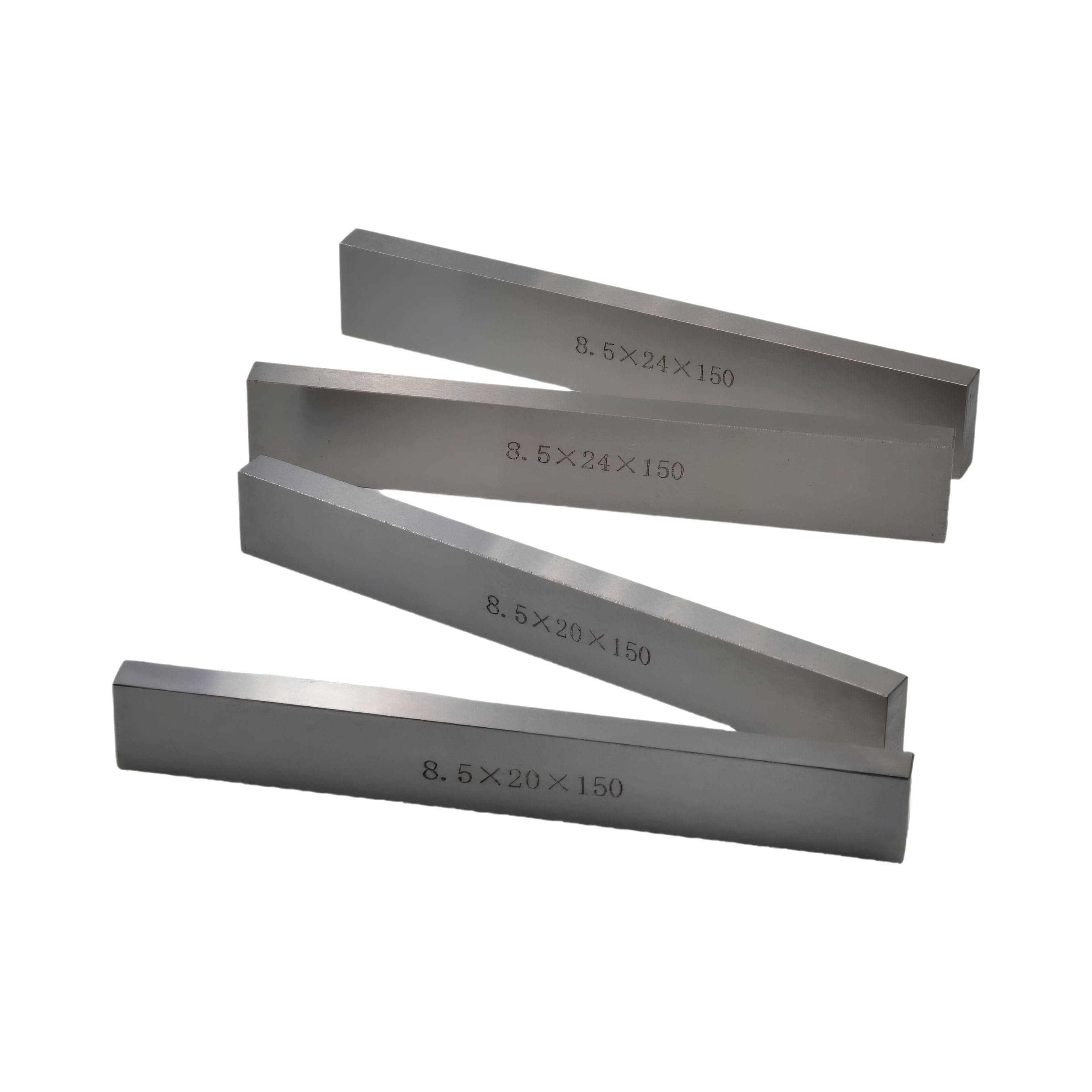 Twin Eagle Imports Parallel Bars 7 pairs Parallel Steel Gauge Block Set Ground Steel 14 plates 150 mm Long