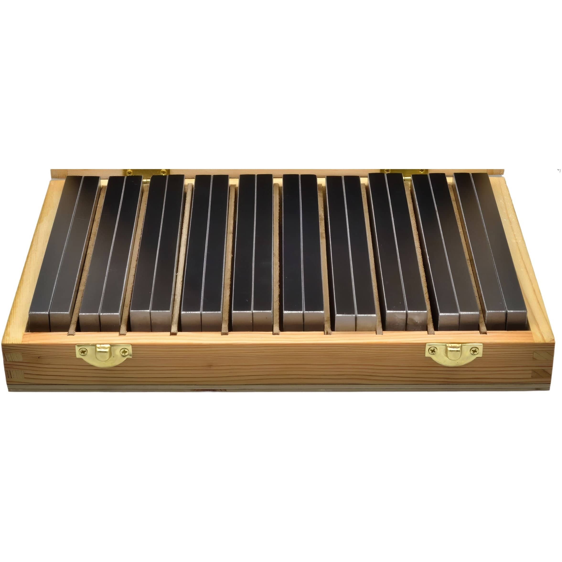 Twin Eagle Imports parallel sets 10 pairs Parallel Steel Gauge Block Set Ground Steel 20 plates 150mm Long
