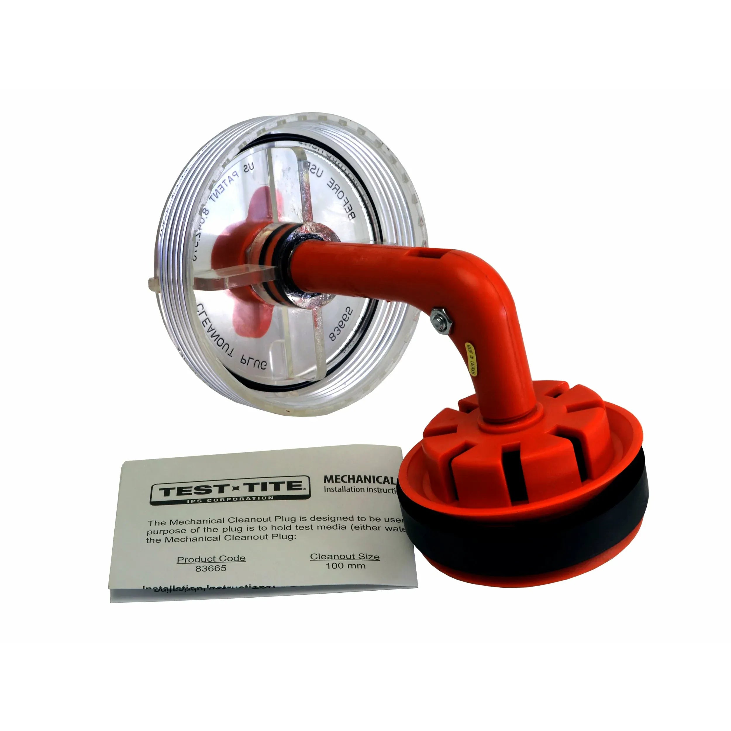 Twin Eagle Imports Plumbing Repair Kits 100mm 4 inch Testite Mechanical Cleanout Test Plug 115 MTP 100