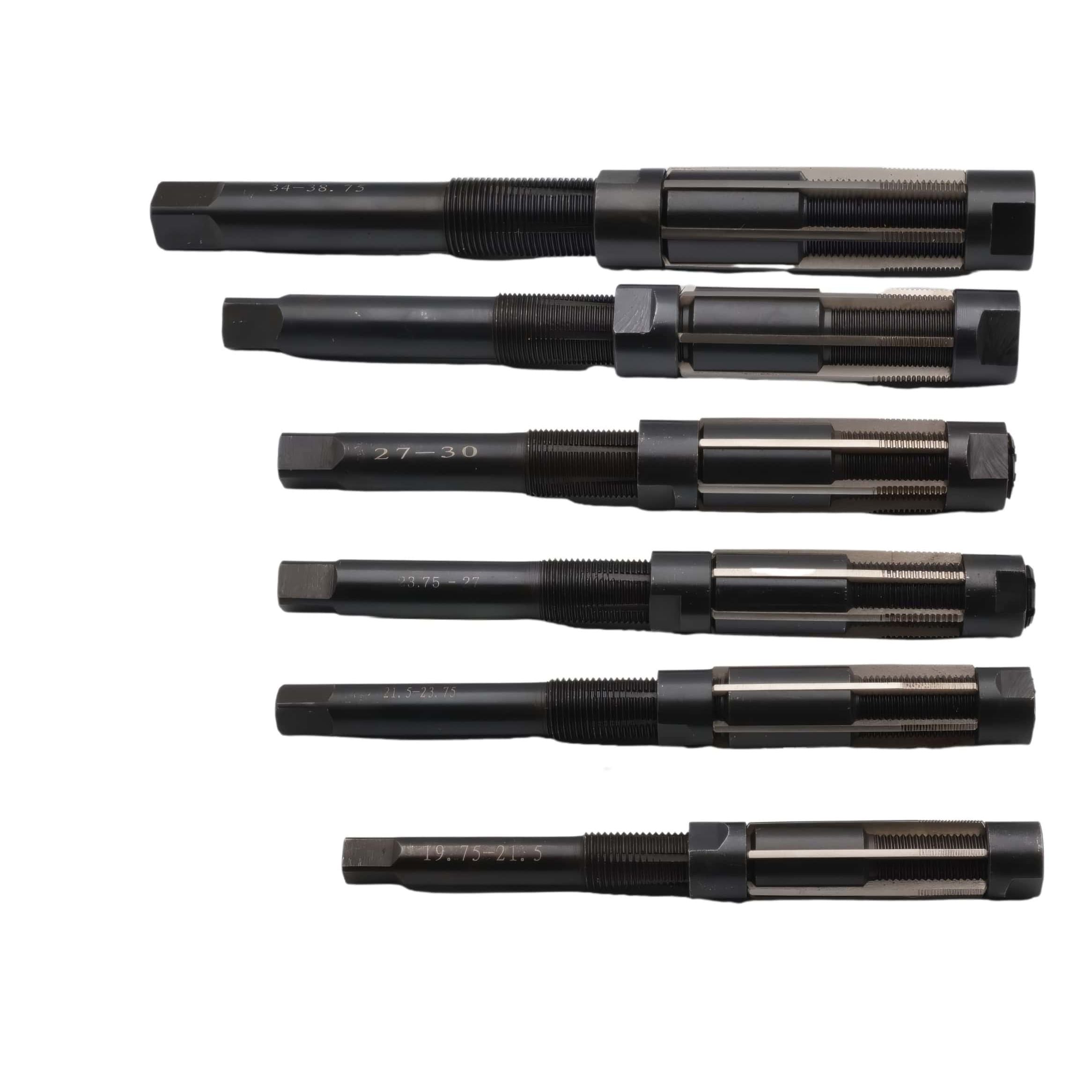 Twin Eagle Imports REAMERS 11 Piece Adjustable Hand Reamer Set 12.0-38.75mm in Wooden Storage Box