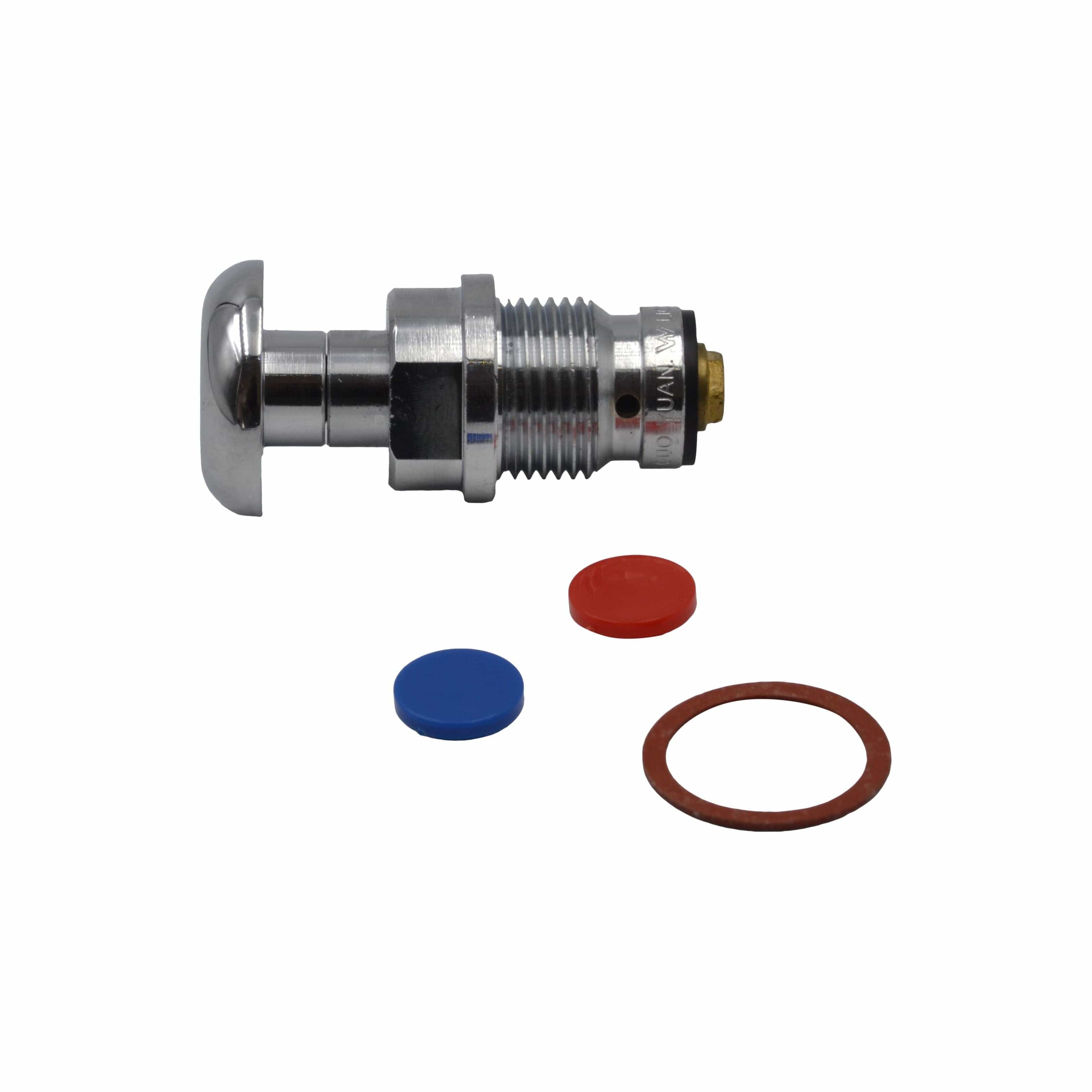 Twin Eagle Imports Tap Repair Plunger-Style Shut-Off Tap with Chrome Finish