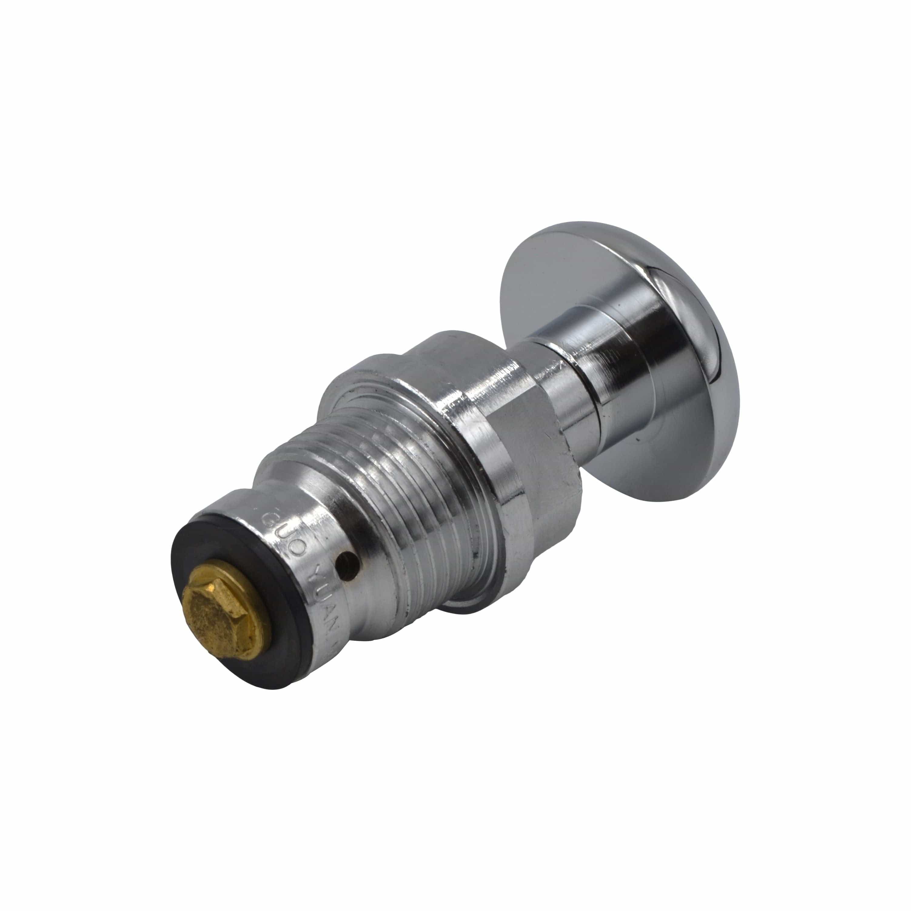 Twin Eagle Imports Tap Repair Plunger-Style Shut-Off Tap with Chrome Finish