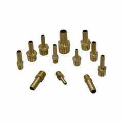 Twin Eagles Brass Connector 48 pc Brass BSP Barb Male Grab Kit
