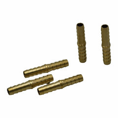 Twin Eagles Brass Connector 5pc 5/16" Brass Straight Hose Barb H10 Grab Kit