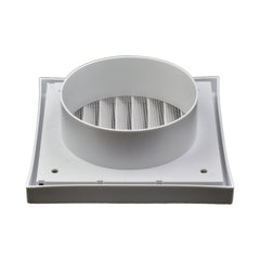 Twin Pack PFL125 Ductsure Ducting Wall Vent : Fixed Louvre - Φ125 - Twin Eagle Imports
