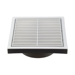 Twin Pack PFL125 Ductsure Ducting Wall Vent : Fixed Louvre - Φ125 - Twin Eagle Imports