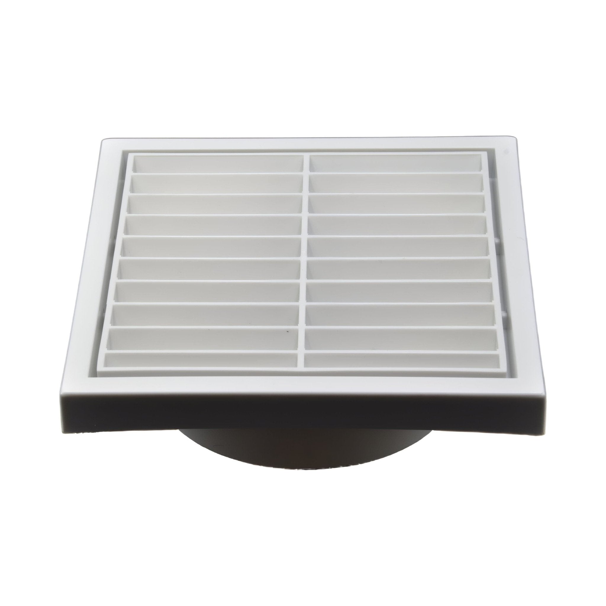 Twin Pack PFL150 Ductsure Ducting Wall Vent : Fixed Louvre - Φ150 - Twin Eagle Imports