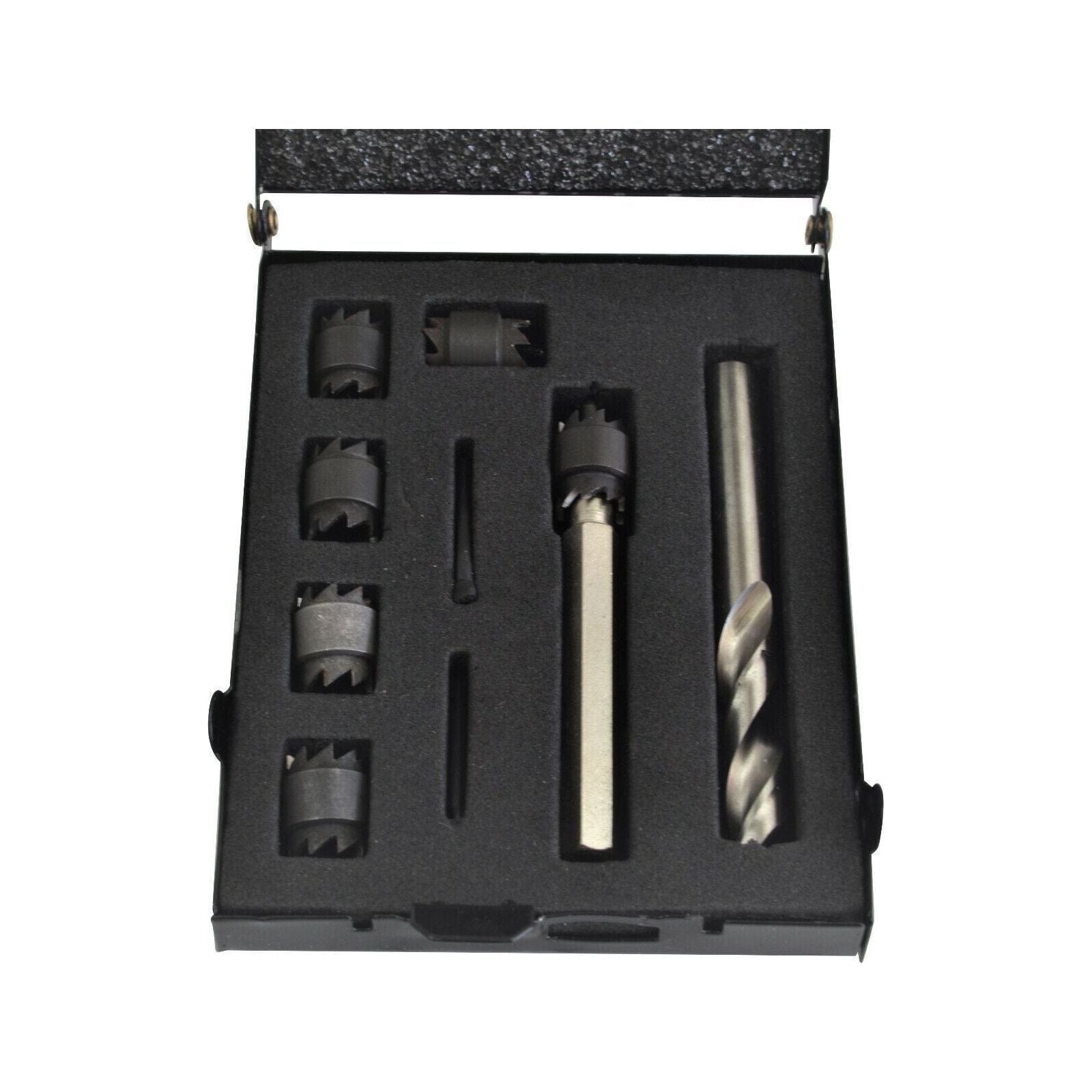 Unbranded Drill Bits 10 Piece Spot Weld Cutter & Drill Bit Kit 10mm