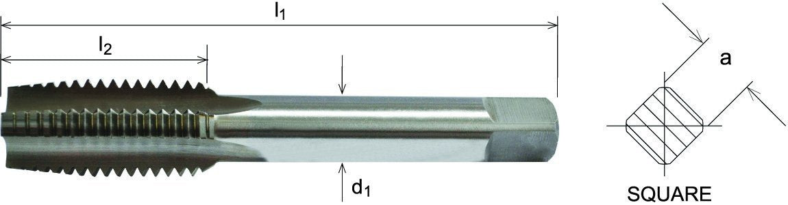 Twin Eagle's  SOMTA - HSS METRIC TAP M20 X 2.5 TAPER