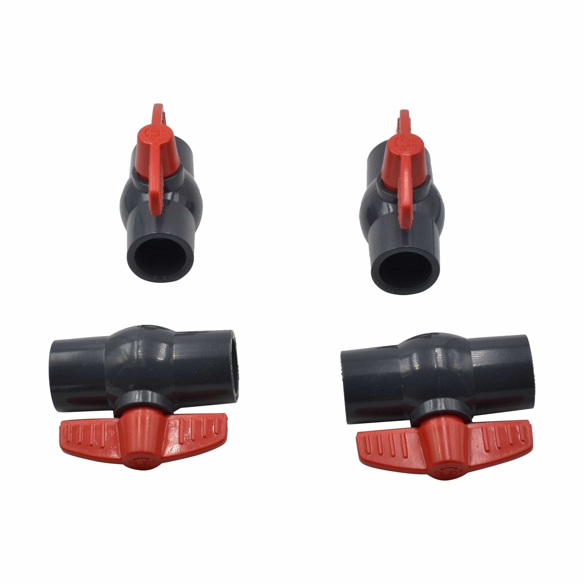 x4 PVC Pipe Female/Female 3/4" Slip Join Ball Valve - Twin Eagle Imports