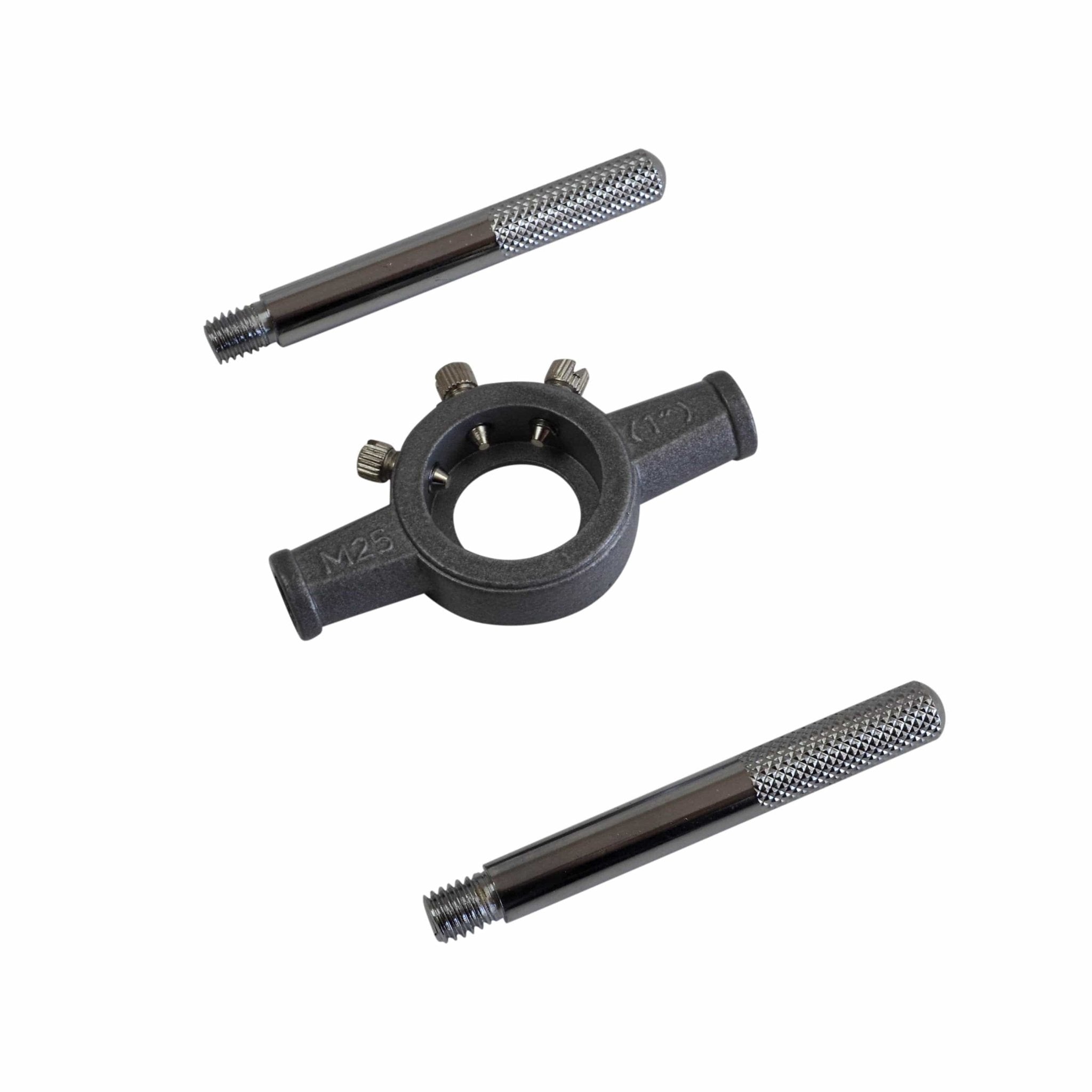 1" / 25mm Die Stock Holder Knurled Grip for Precision Thread Cutting - Twin Eagle Imports