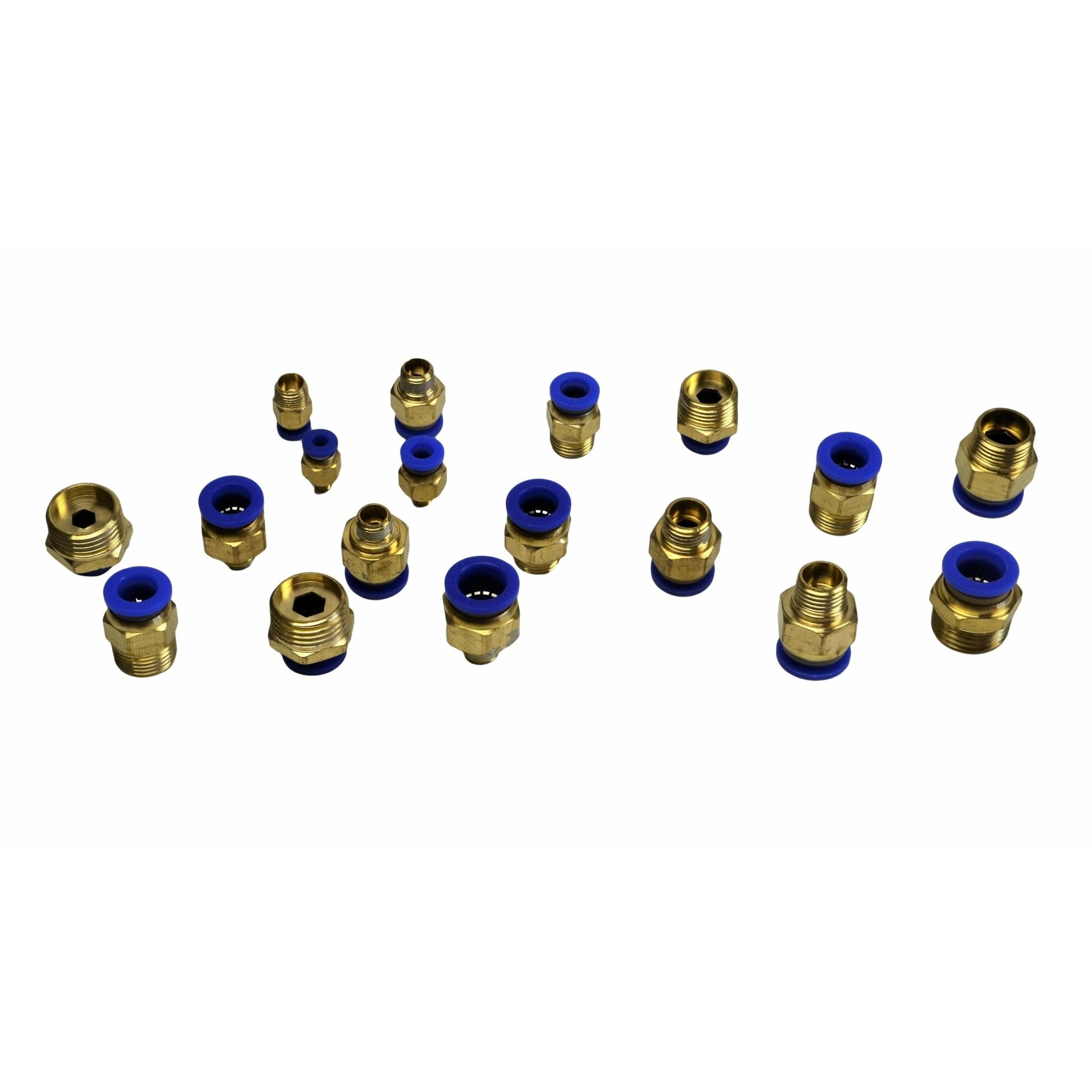 102pc PC Series Push in Air Line Grab Kit Assortment - Twin Eagle Imports