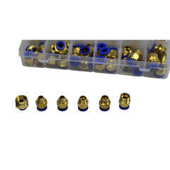 102pc PC Series Push in Air Line Grab Kit Assortment - Twin Eagle Imports