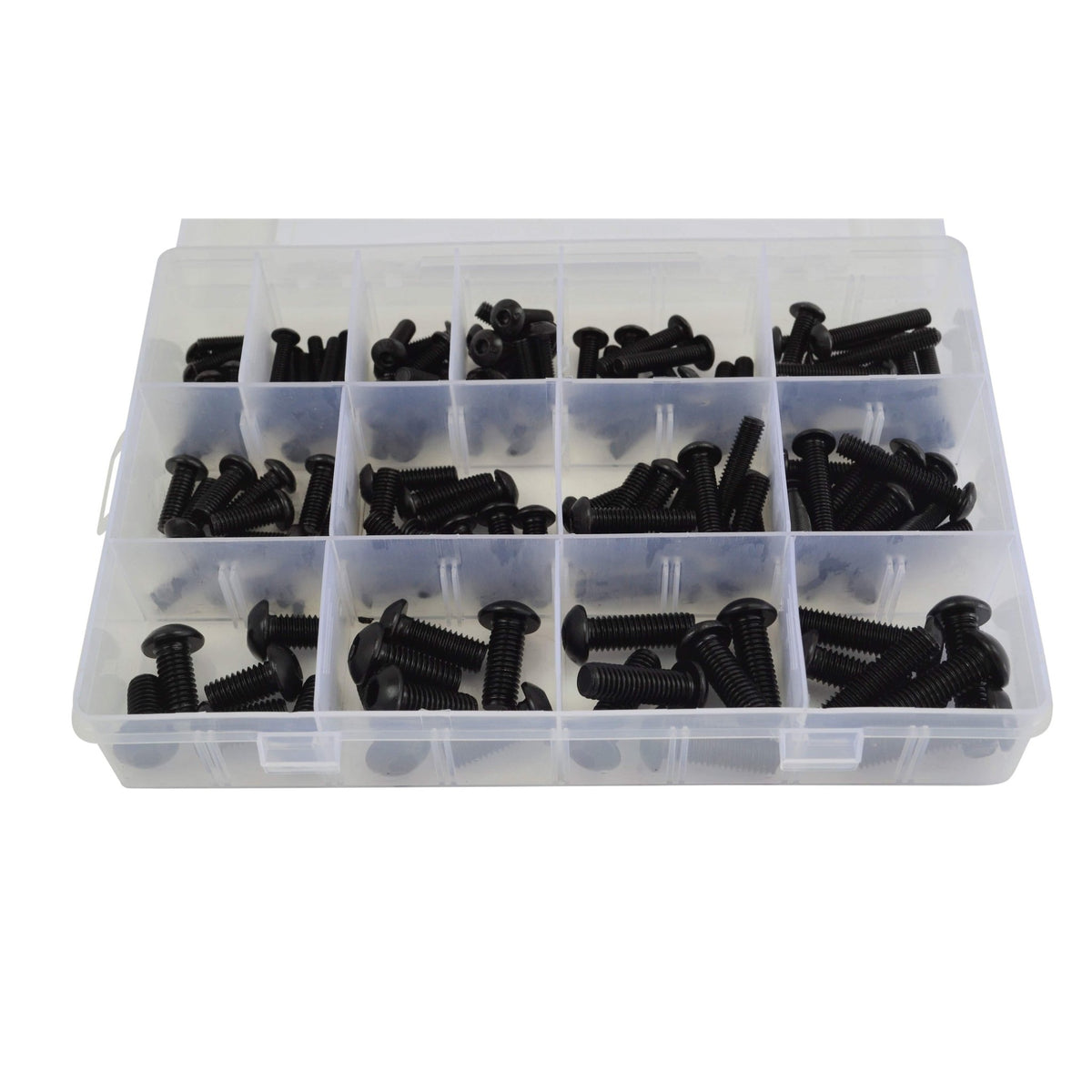 124pc Button Head Cap Screw Grab Kit - Twin Eagle Imports