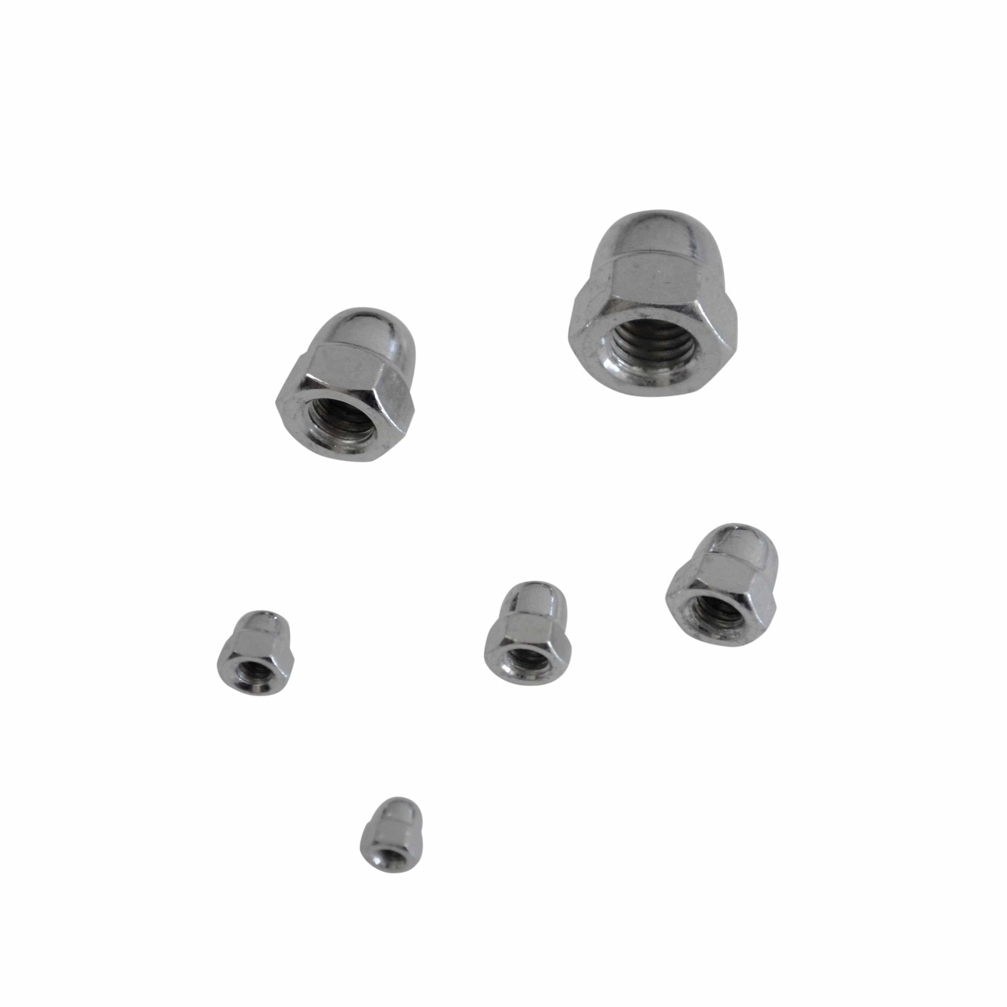 170pc Metric Acorn Nut Carbon Steel Grab Kit Assortment - Twin Eagle Imports