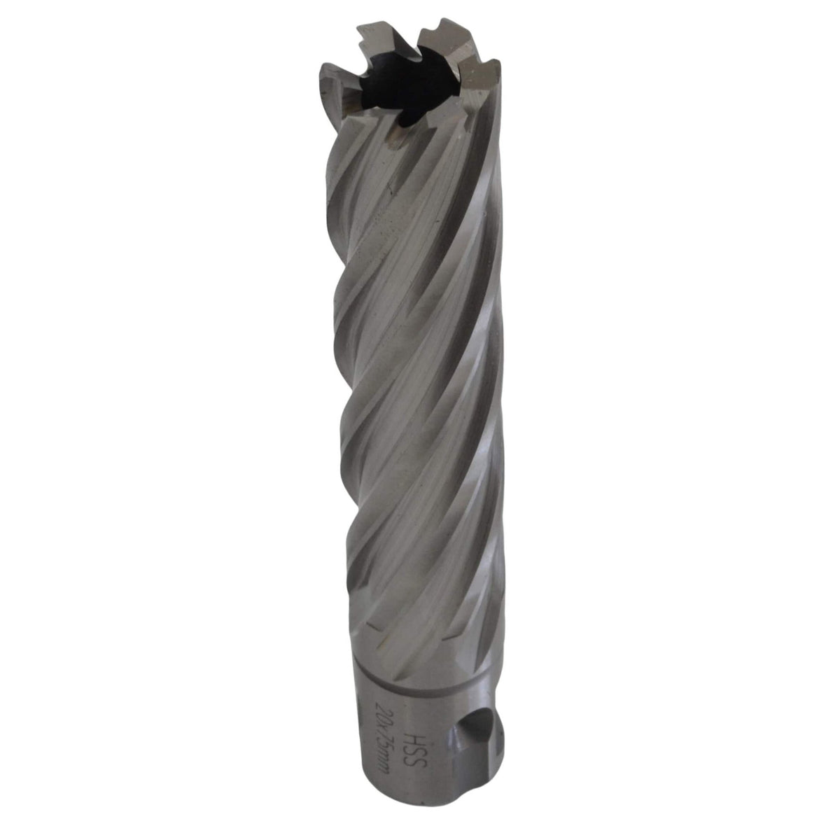 20 x 75mm D.O.C HSS Weldon Shank Annular Cutter - Twin Eagle Imports