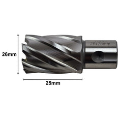 26 x 25mm D.O.C HSS 3/4" Universal Shank Annular Cutter - Twin Eagle Imports