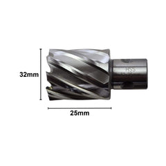 32 x 25mm D.O.C HSS 3/4" Universal Shank Annular Cutter - Twin Eagle Imports