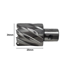 34 x 25mm D.O.C HSS 3/4" Universal Shank Annular Cutter - Twin Eagle Imports