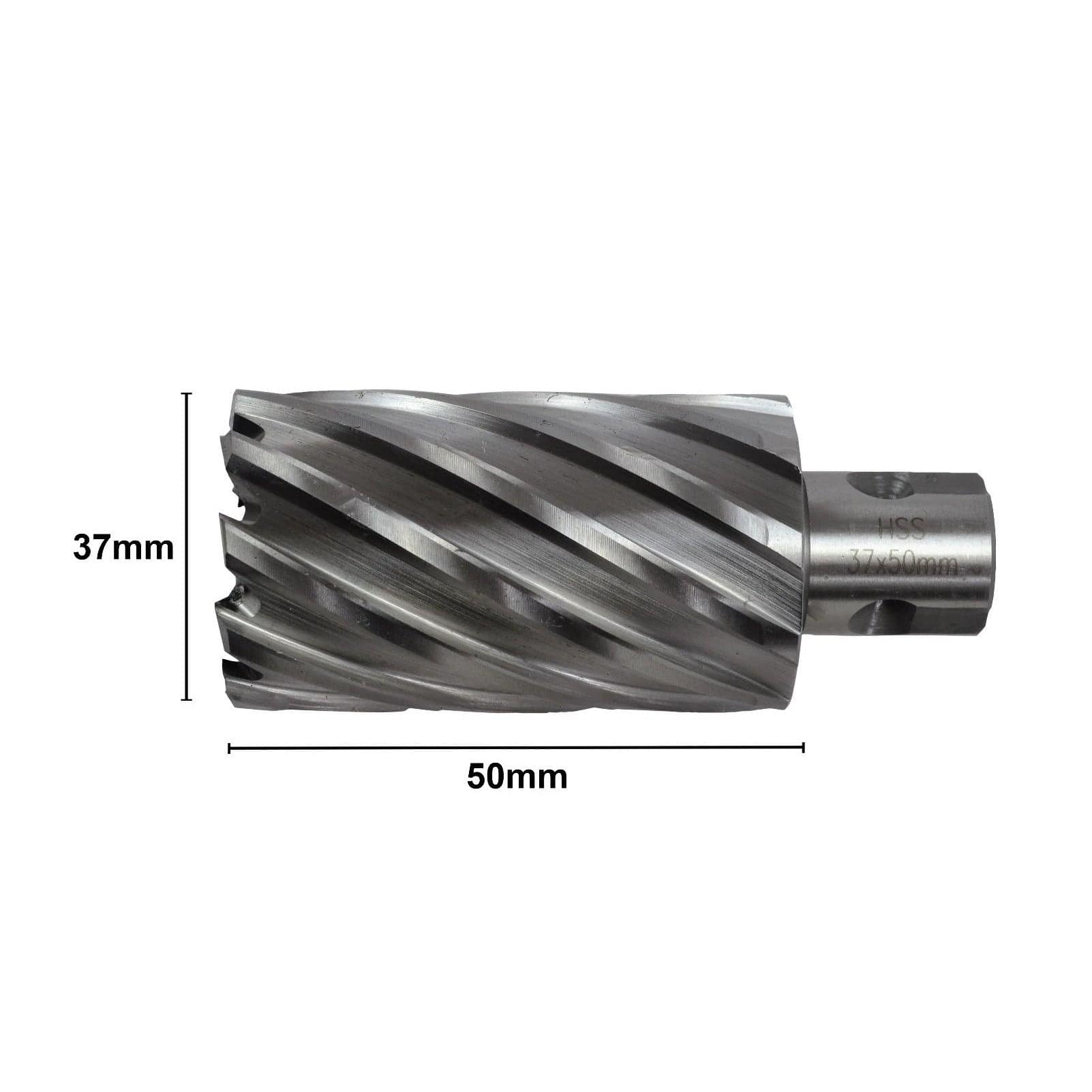 37 x 50mm D.O.C HSS 3/4" Universal Shank Annular Cutter - Twin Eagle Imports