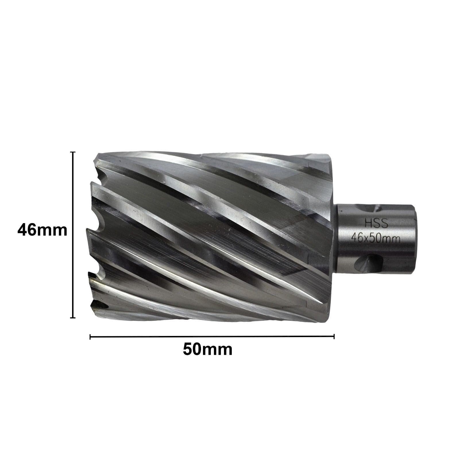 46 x 50mm D.O.C HSS 3/4" Universal Shank Annular Cutter - Twin Eagle Imports