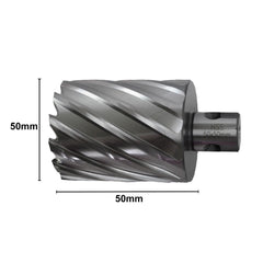 50 x 50mm D.O.C HSS 3/4" Universal Shank Annular Cutter - Twin Eagle Imports