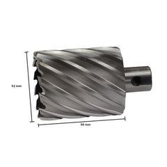 52 x 50mm D.O.C HSS Weldon Shank Annular Cutter - Twin Eagle Imports