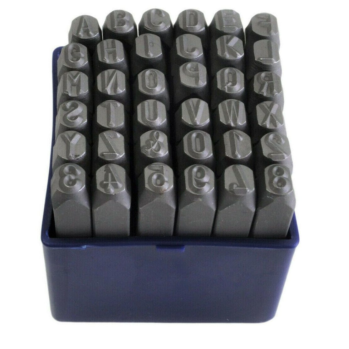 6mm Letter and Number Stamp Punch 36 Piece - Twin Eagle Imports