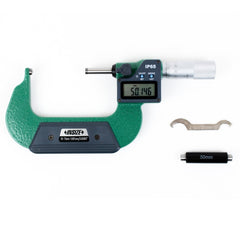 Insize Digital Spherical Anvil Tube Micrometer 50-75mm/2-3" Range Series 3560-75A