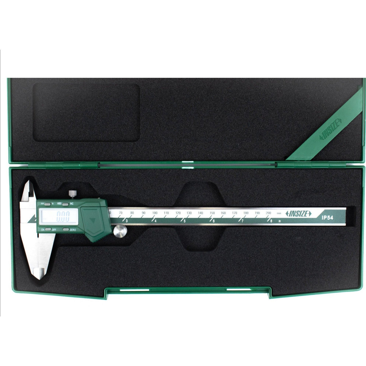 INSIZE IP54 Digital Caliper  0-200mm / 0-6" Range Series 1104-200