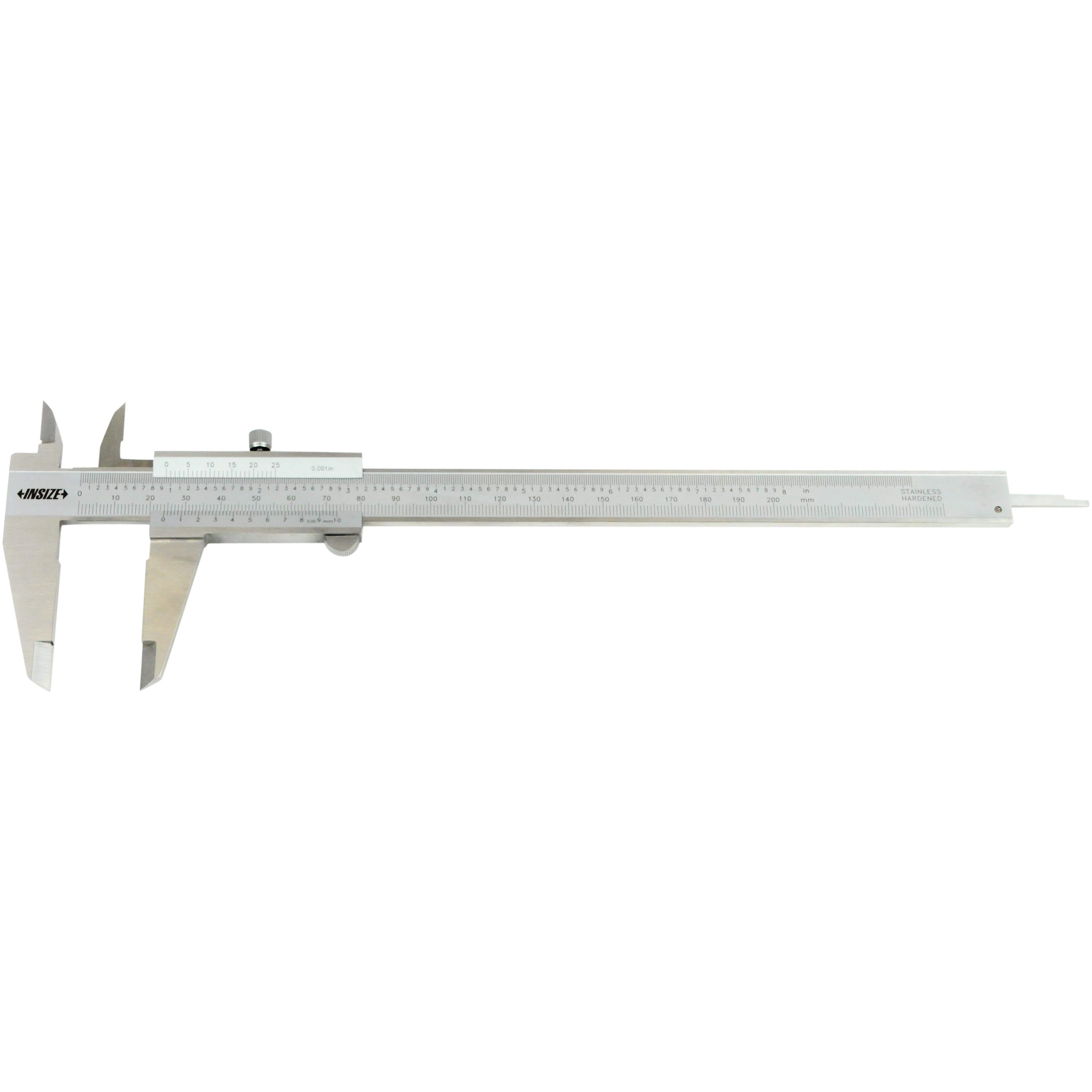 Insize Vernier Caliper 0-200mm/0-8" Range Series 1205-2002S