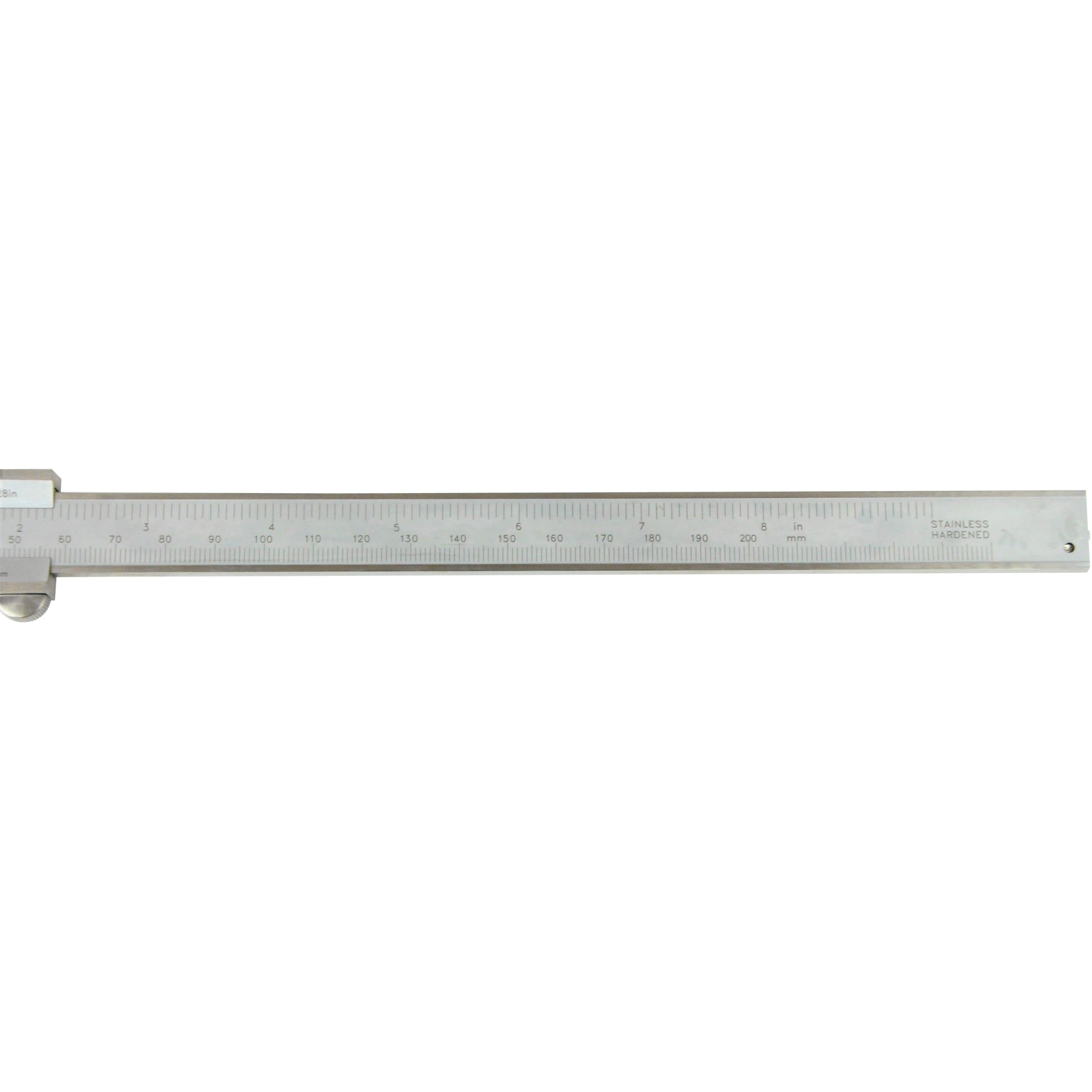 Insize Vernier Caliper 0-200mm/0-8" Range Series 1205-200S