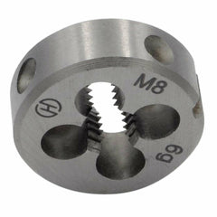 Right Hand Metric HSS Die M8 x 1.25 Thread