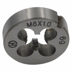 Right Hand Metric HSS Die M8 x 1.0 Thread