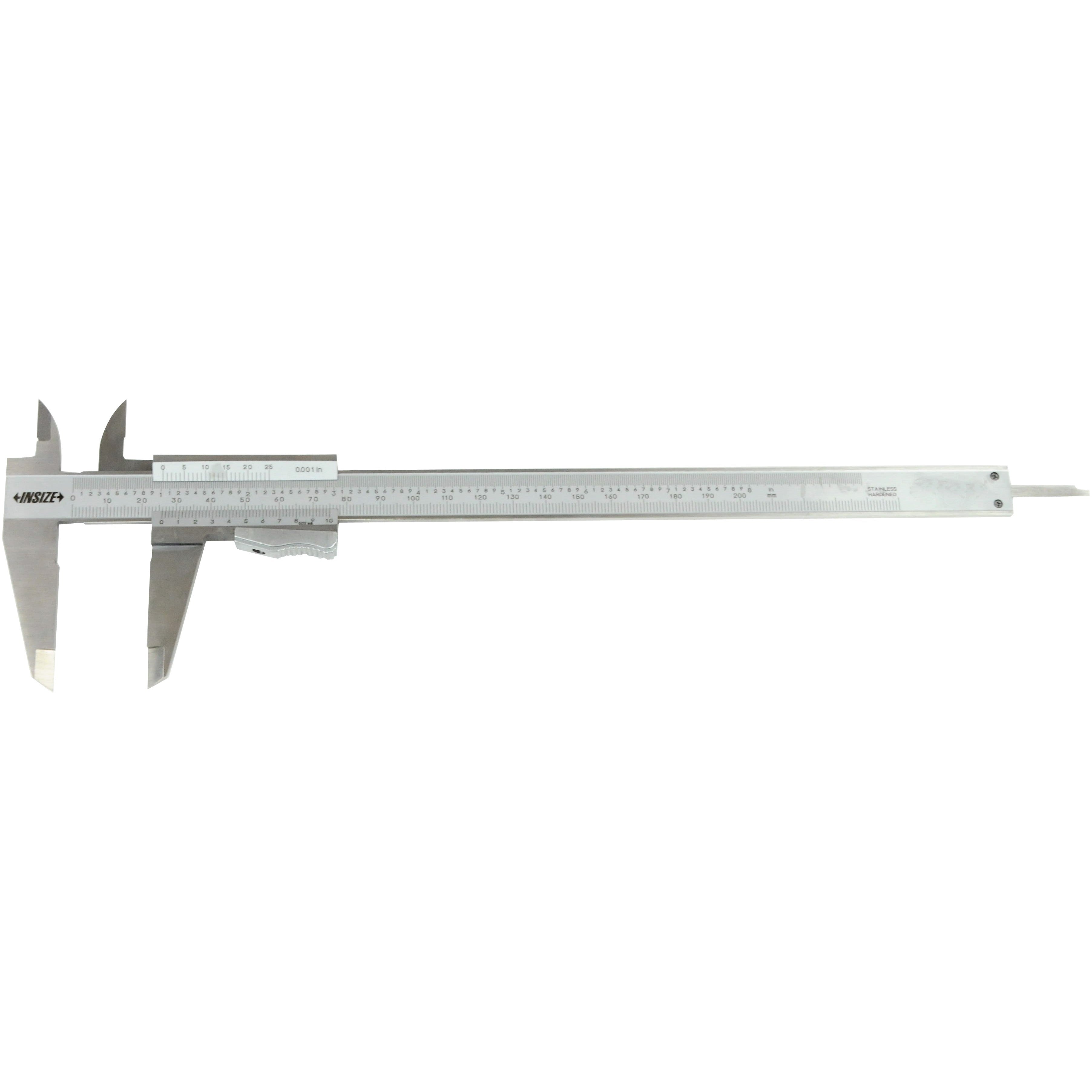 Insize Vernier Caliper 0-200mm/0-8" x 0.02mm Range Series 1223-2002