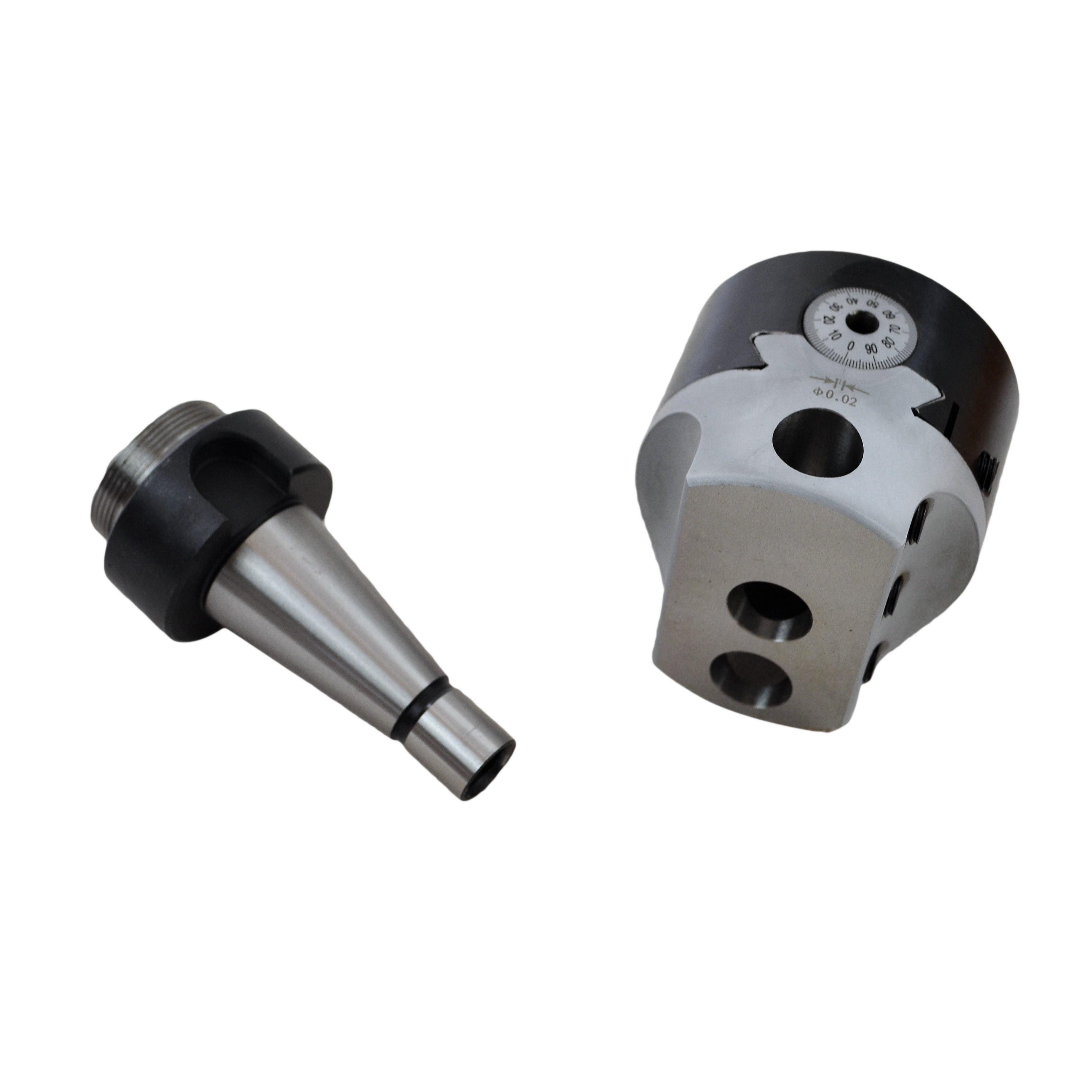 boring head 3" 75mm NT30 ISO arbor shank M12mm threaded back cnc metalwork industrial supplies 