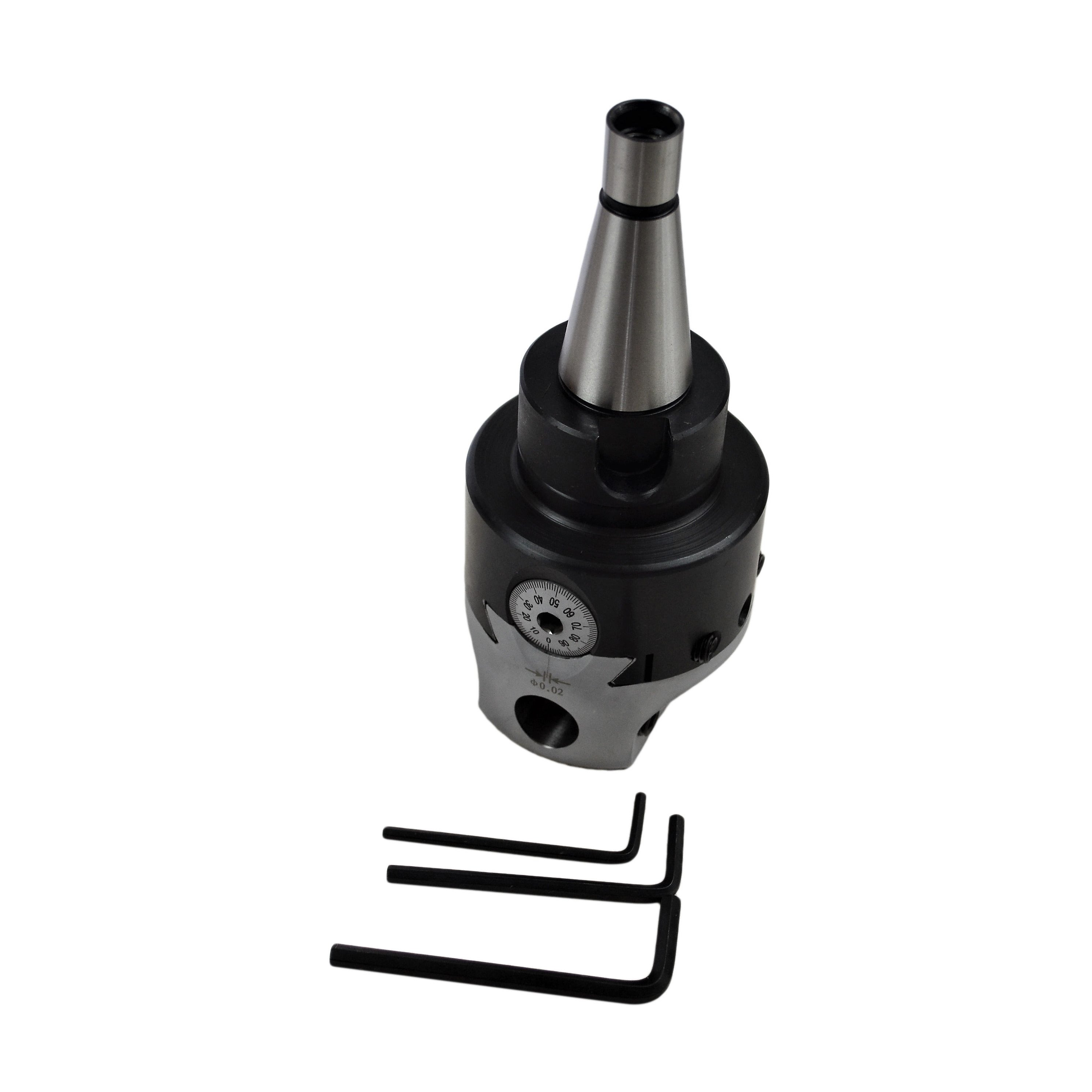 boring head 3" 75mm NT30 ISO arbor shank M12mm threaded back cnc metalwork industrial supplies 