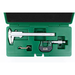 INSIZE 5021OUTSIDE MICROMETER & VERNIER MEASURING TOOL SET